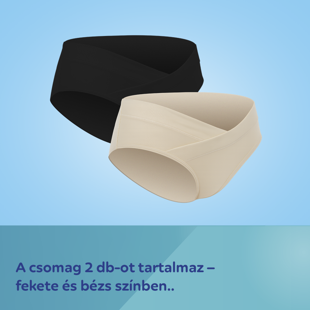 Canpol babies MumFIT alacsony derekú kismama bugyi L 2 db