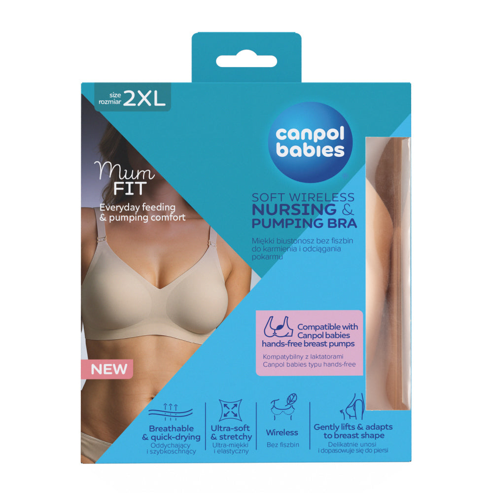 Canpol babies MumFIT szoptatós és mellszíváshoz való melltartó 2XL
