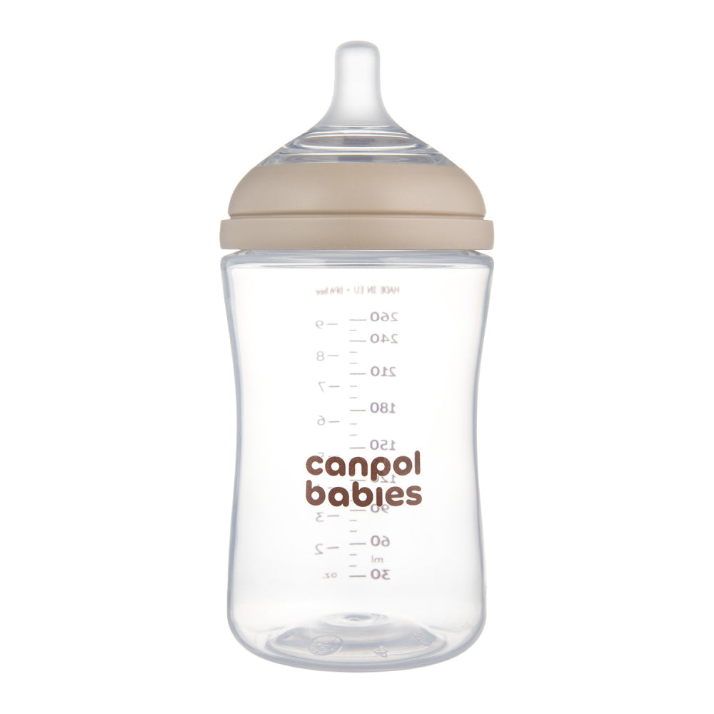Canpol babies Natural Shape anti-kólikás cumisüveg 260ml