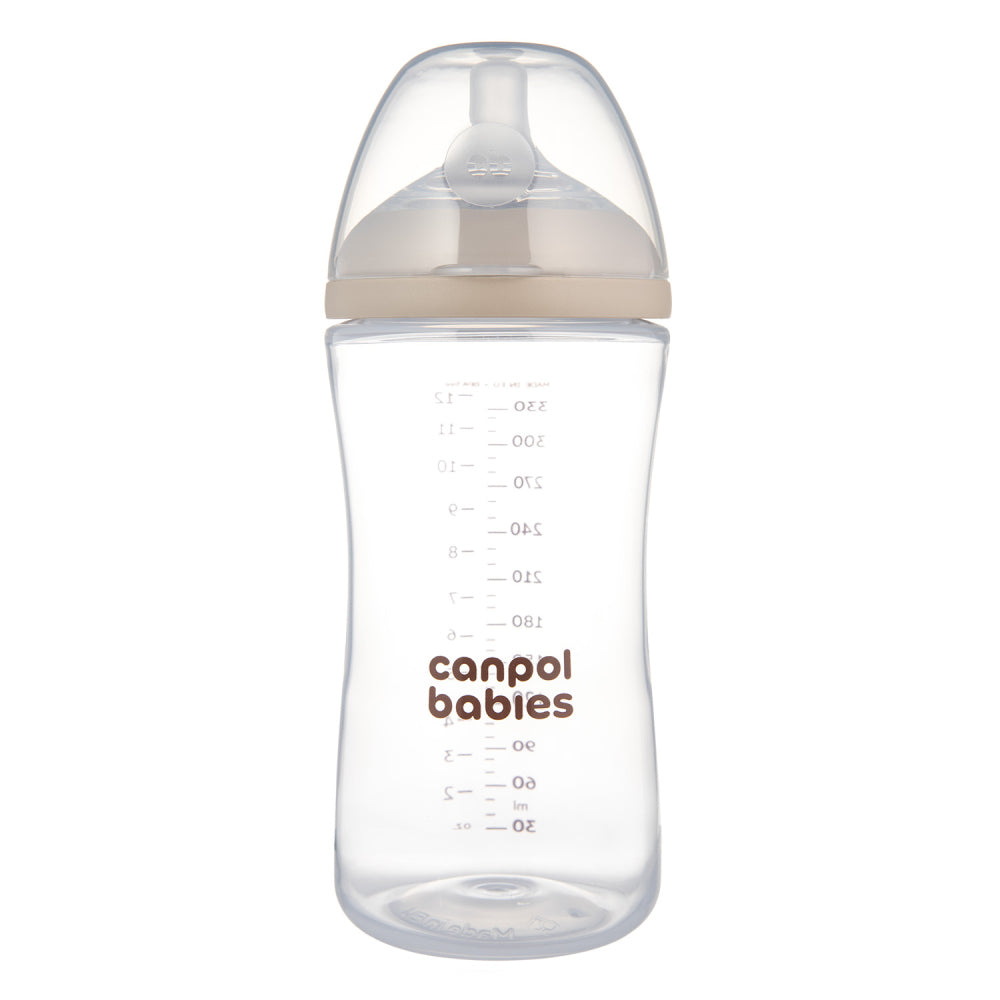 Canpol babies Natural Shape anti-kólikás cumisüveg 330ml