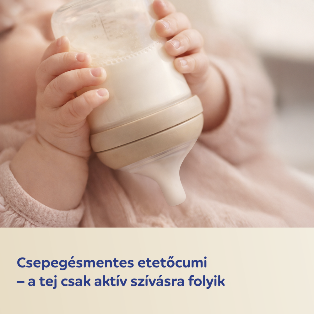 Canpol babies Natural Shape anti-kólikás cumisüveg 330ml