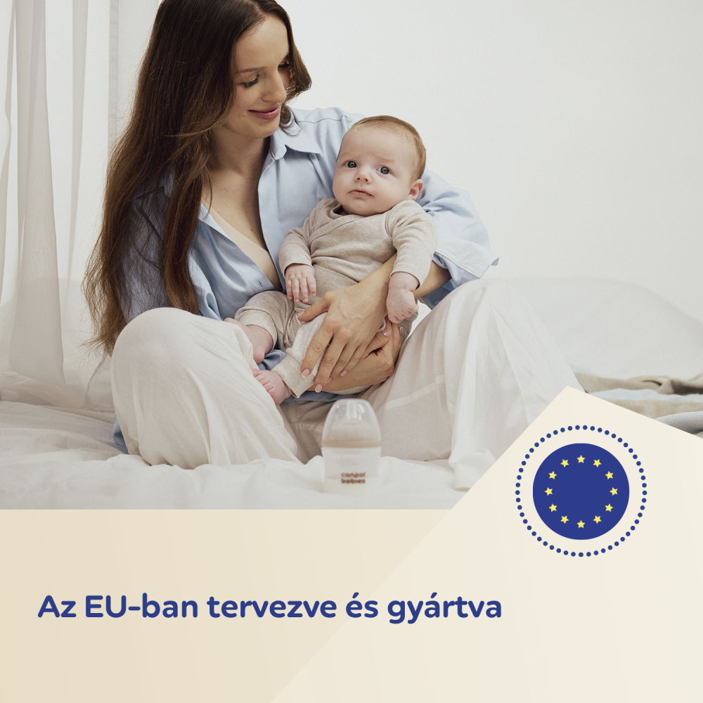 Canpol babies Natural Shape etetőcumi 3hó+ 2db