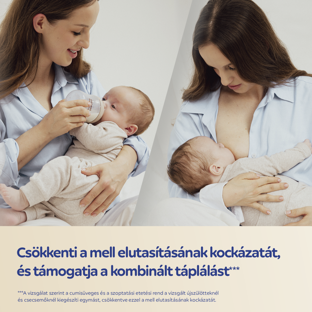 Canpol babies Natural Shape etetőcumi 3hó+ 2db