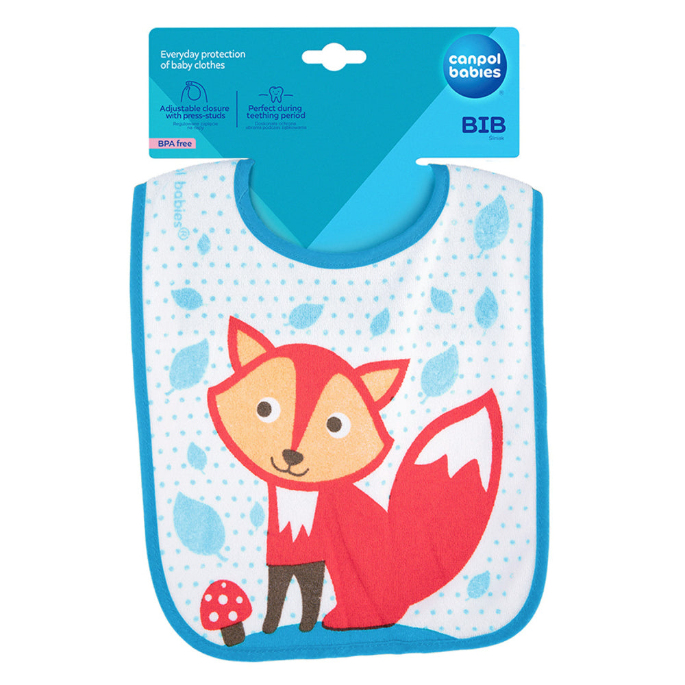 Canpol babies Pamut előke CUTE ANIMALS