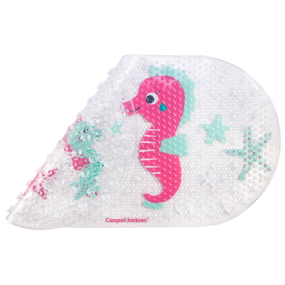 Canpol babies Csúszásgátló alátét kádba LOVE&SEA rózsaszín