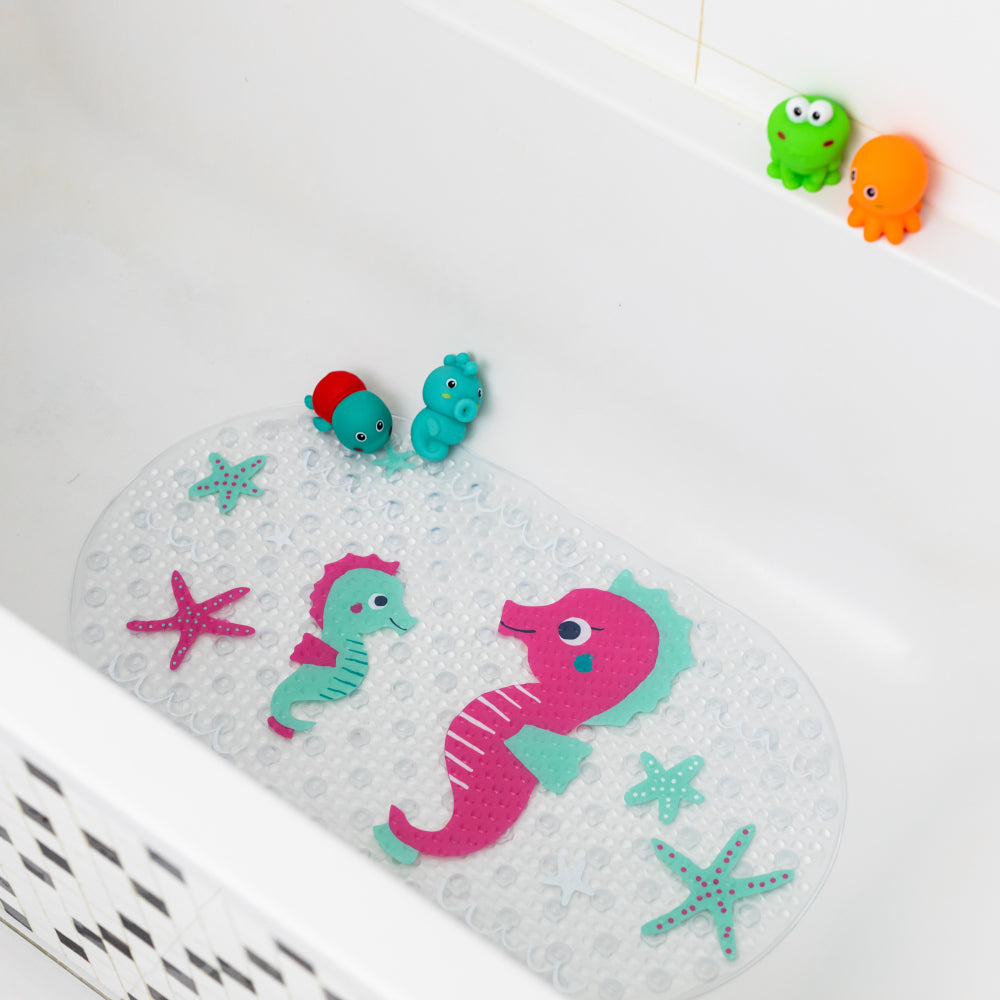 Canpol babies Csúszásgátló alátét kádba LOVE&SEA rózsaszín