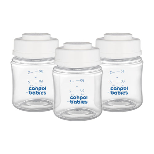 Canpol babies Anyatejtároló palackkészlet 3x120ml