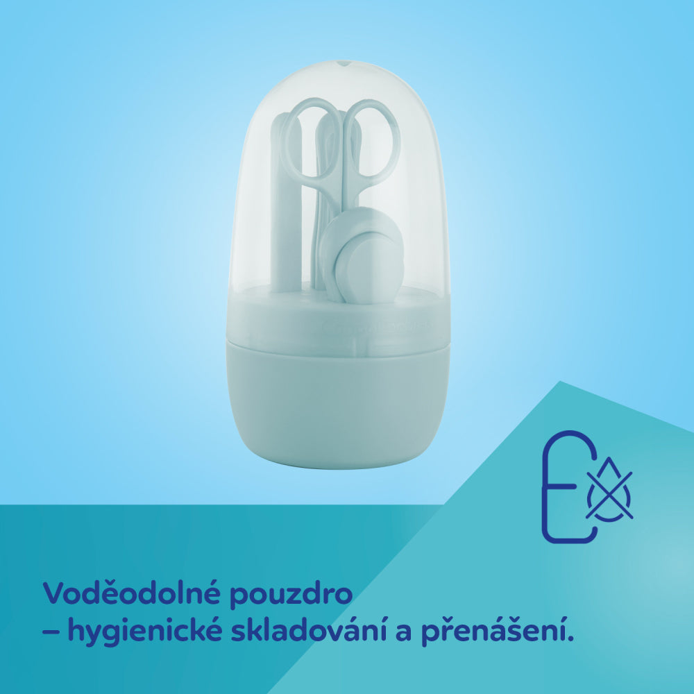Canpol babies Baba körömápoló szett kék