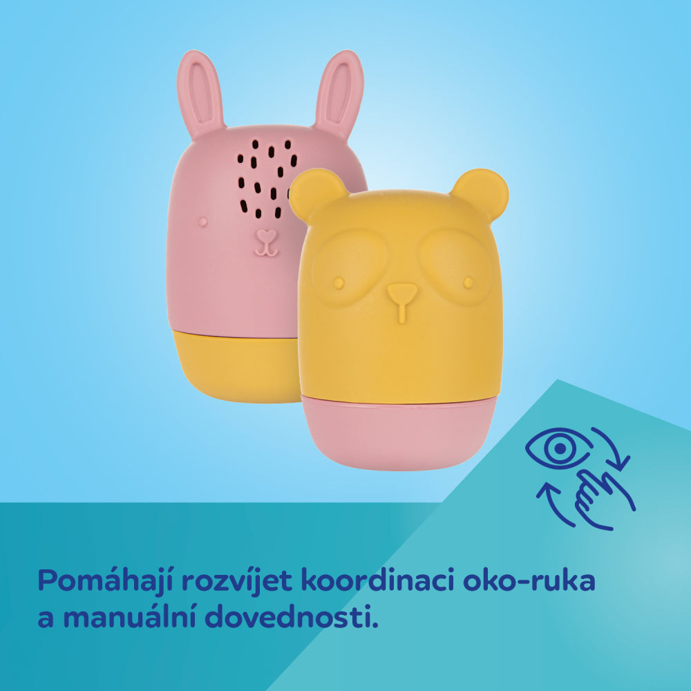 Canpol babies Szilikon fürdőjáték szett 4 db