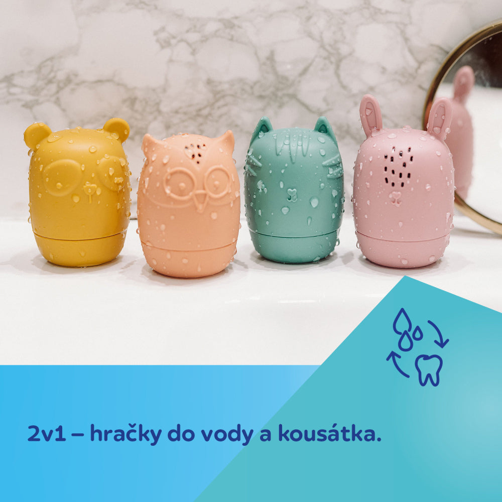 Canpol babies Szilikon fürdőjáték szett 4 db