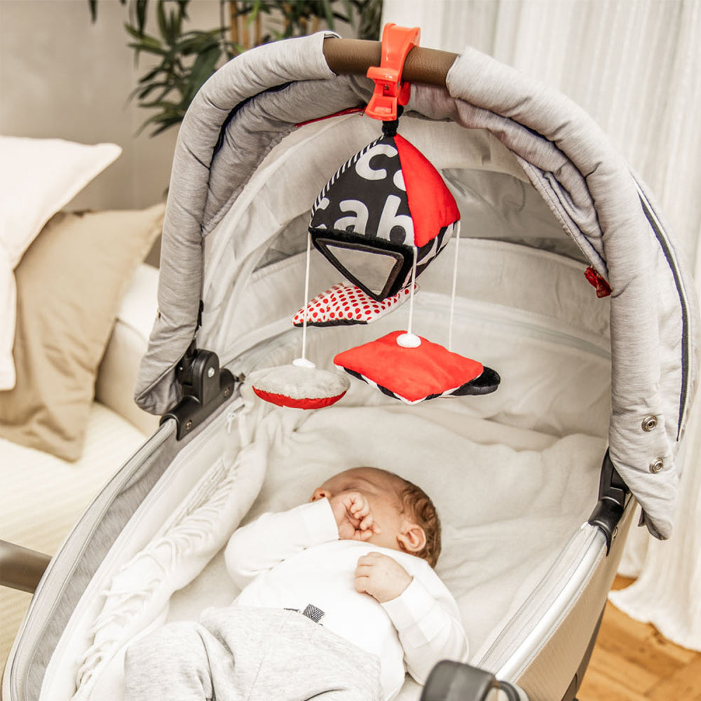 Canpol babies SENSORY kontrasztos hordozható forgójáték