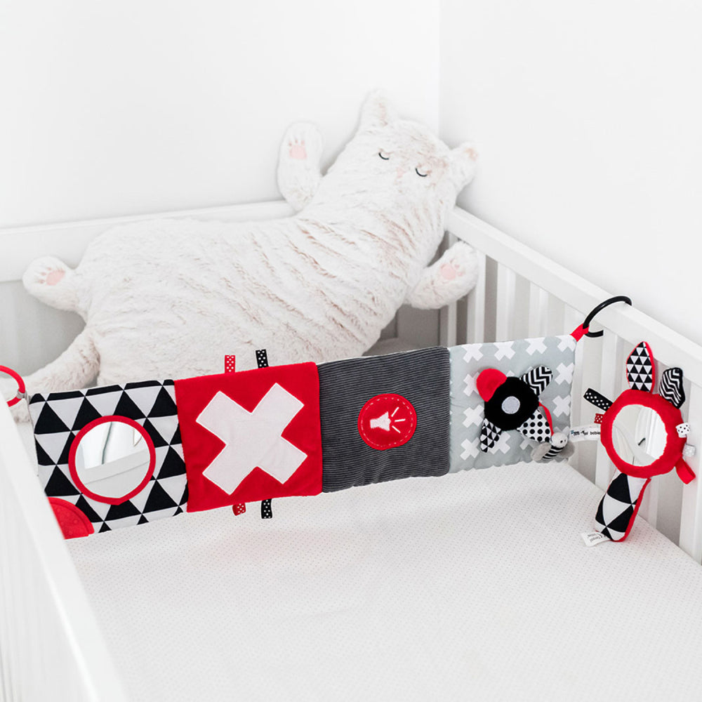 Canpol babies SENSORY szenzoros puha fejlesztőkönyv