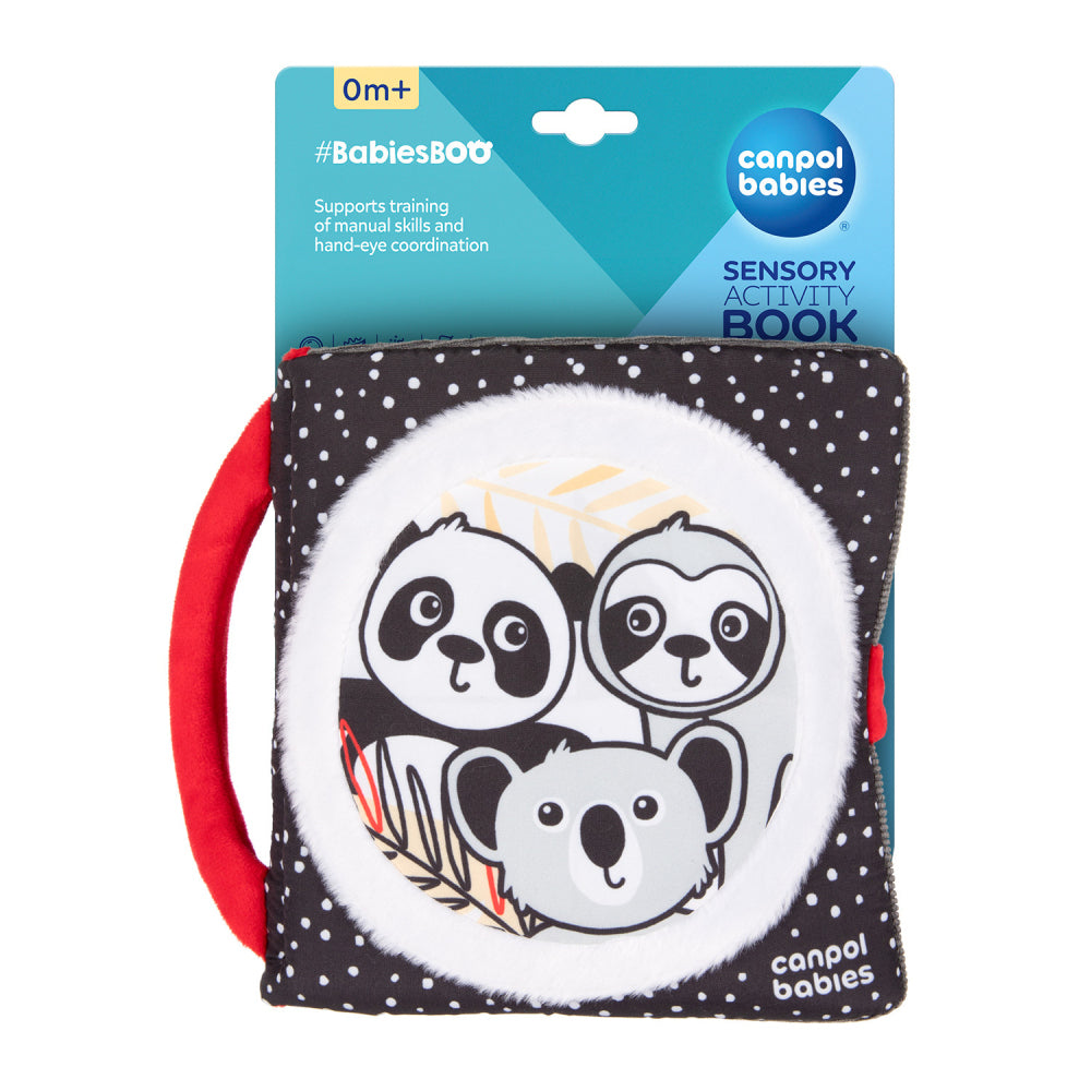 Canpol babies szenzoros fejlesztőkönyv PANDA BabiesBoo