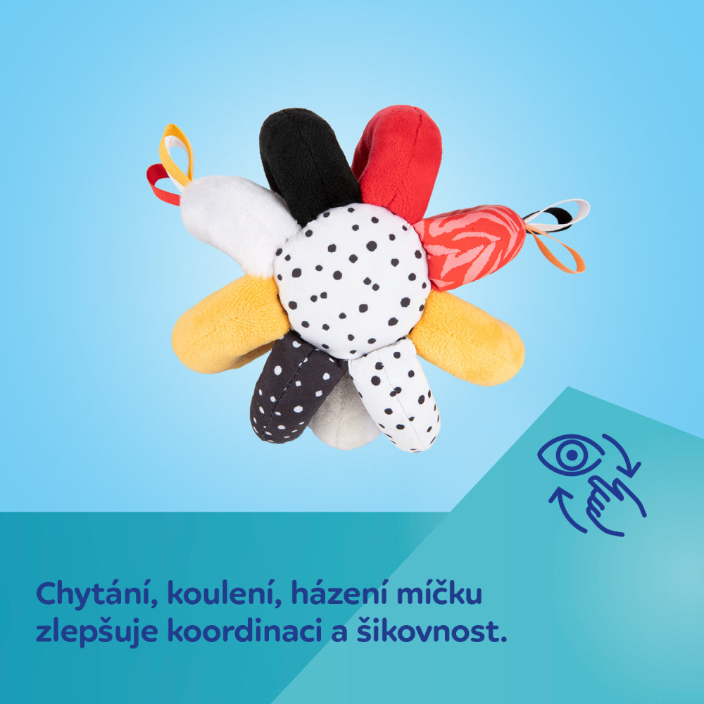 Canpol babies szenzoros tapintásfejlesztő labda csörgővel BabiesBoo