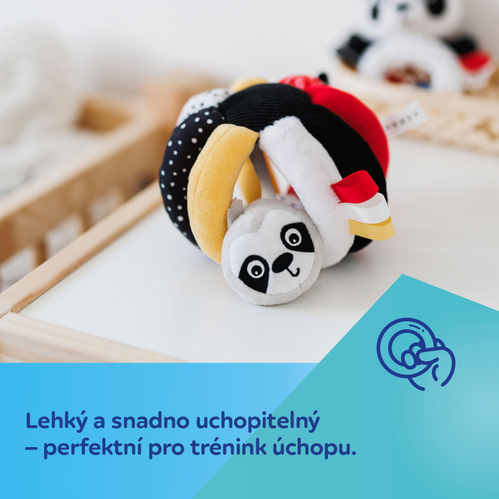 Canpol babies szenzoros tapintásfejlesztő labda csörgővel BabiesBoo