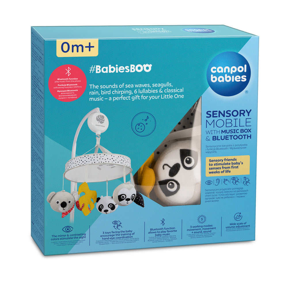 Canpol babies bluetooth-os zenélő kiságyforgó BabiesBoo