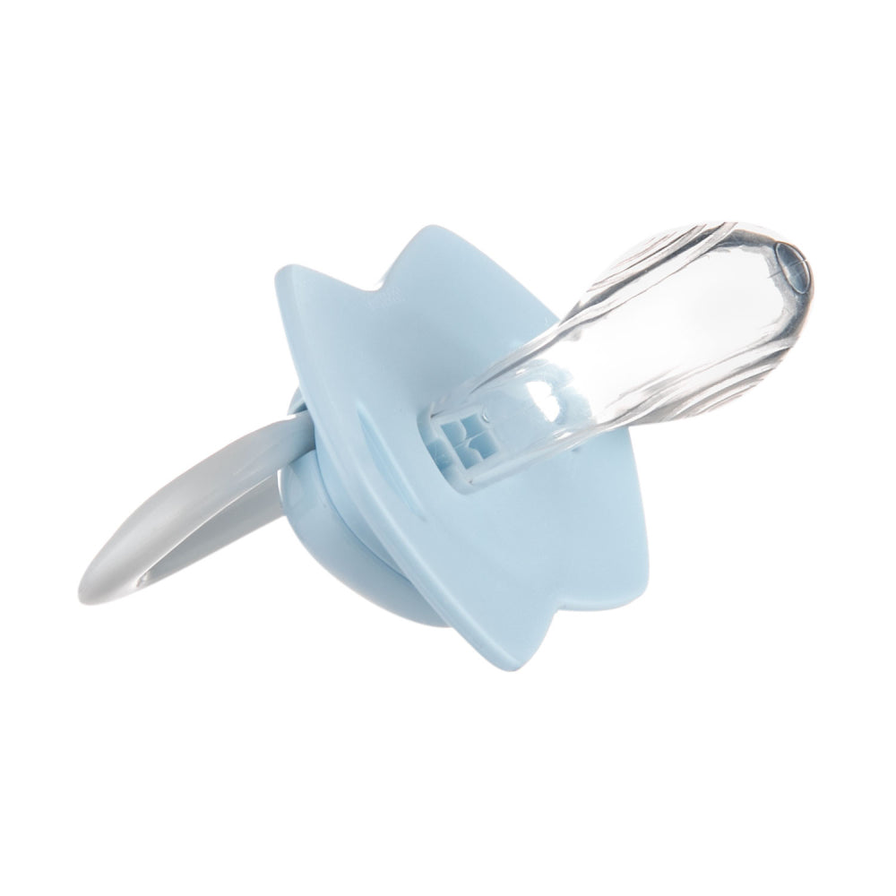 Canpol babies Szilikon szimmetrikus cumi Light touch BONJOUR PARIS 6-18hó 2db kék