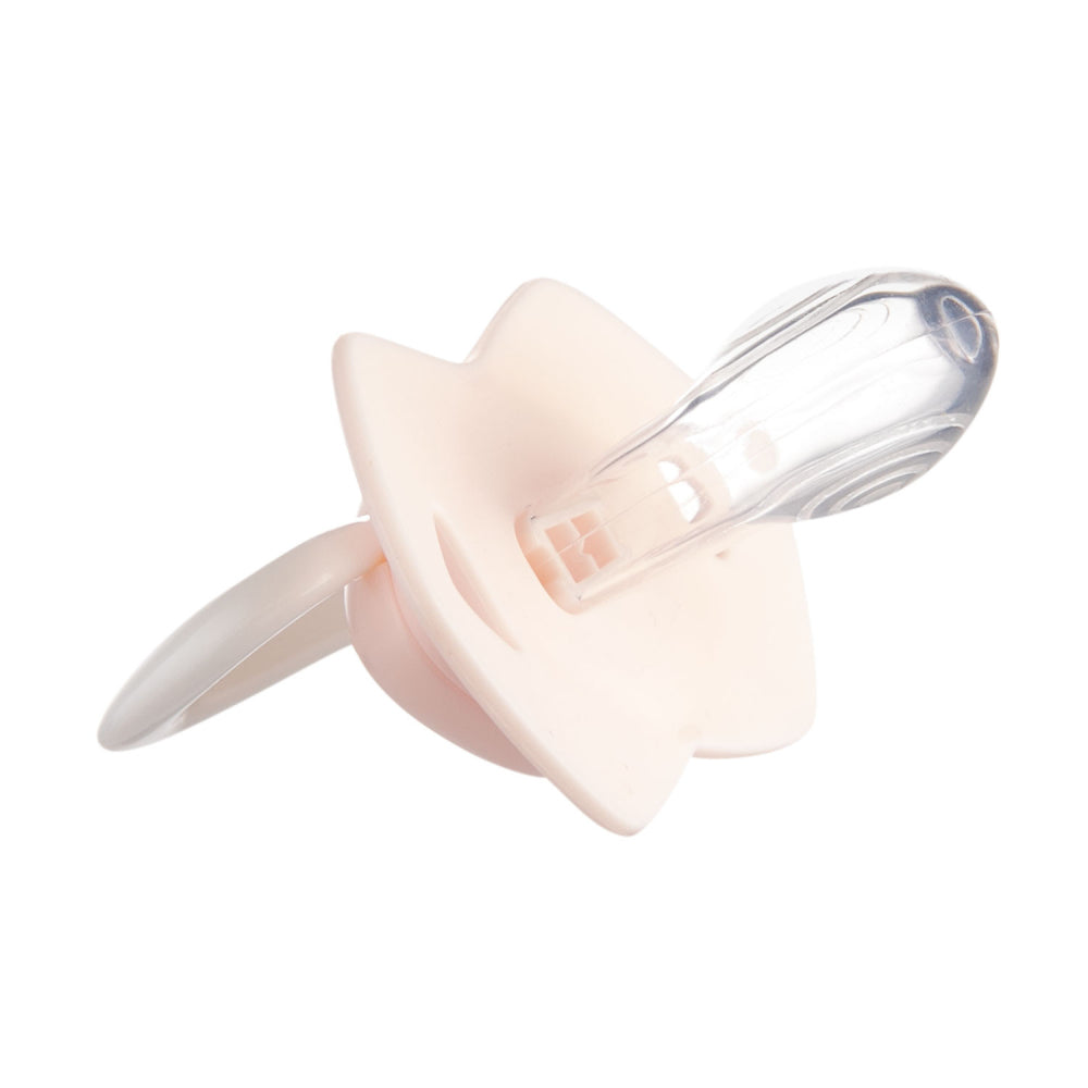 Canpol babies Szilikon szimmetrikus cumi ROYAL BABY Light touch 6-18hó 2db rózsaszín