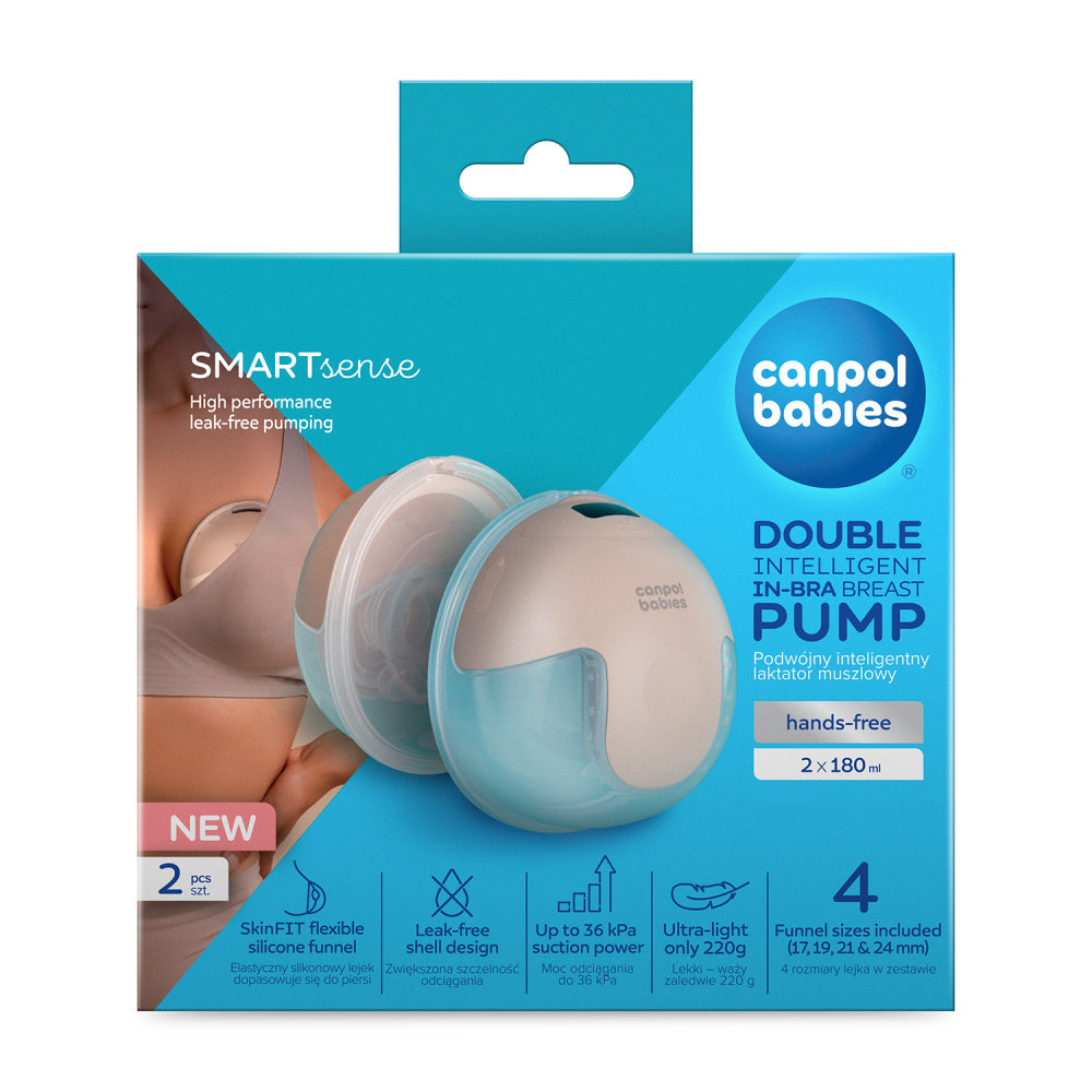 Canpol babies SmartSense dupla hordható elektromos mellszívó