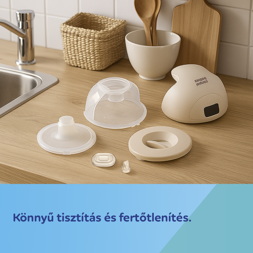 Canpol babies SmartSense dupla hordható elektromos mellszívó