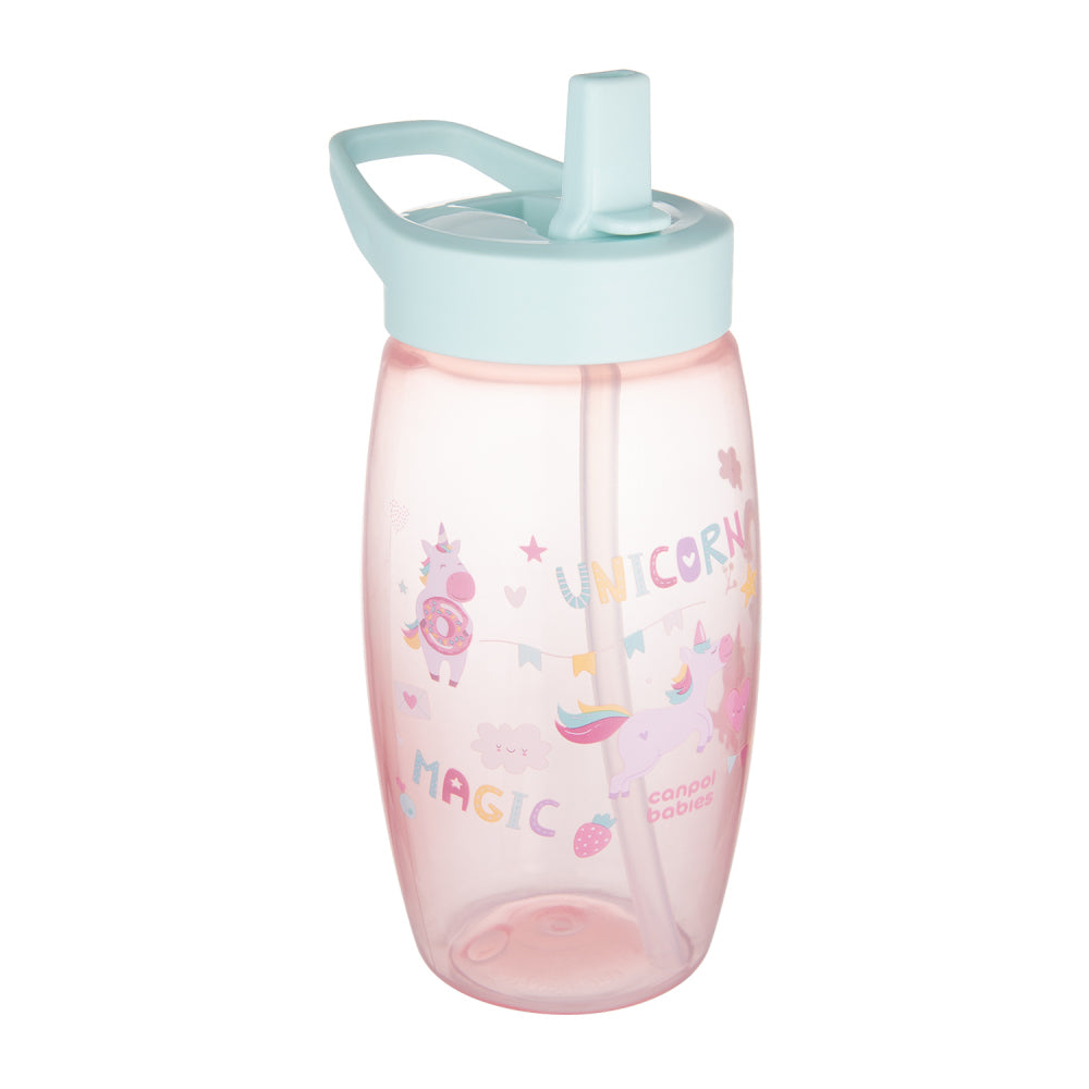 Canpol babies Sport billenő ivócsőrös kulacs Unicorns 400ml