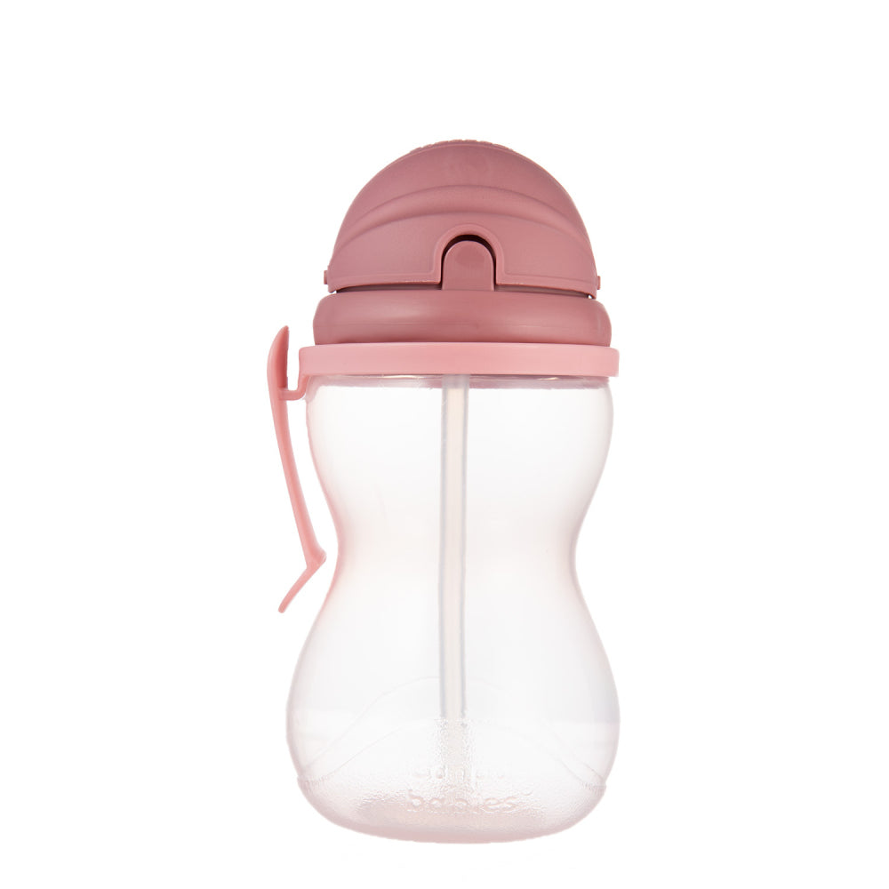 Canpol babies Sport itatópohár szívószállal 370ml rózsaszín