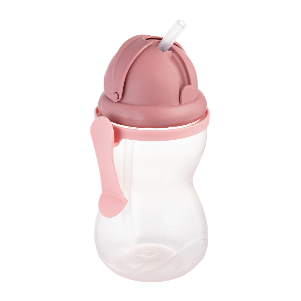 Canpol babies Sport itatópohár szívószállal 370ml rózsaszín