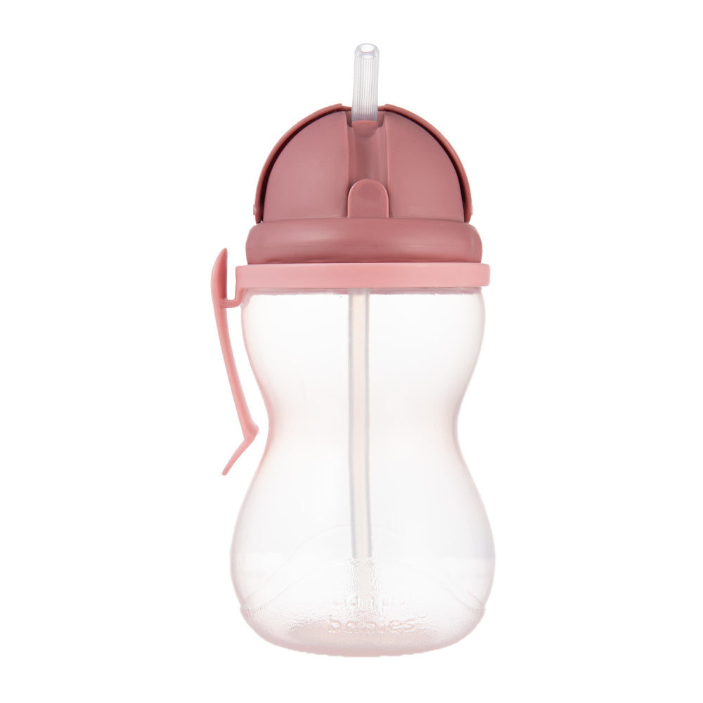 Canpol babies Sport itatópohár szívószállal 370ml rózsaszín