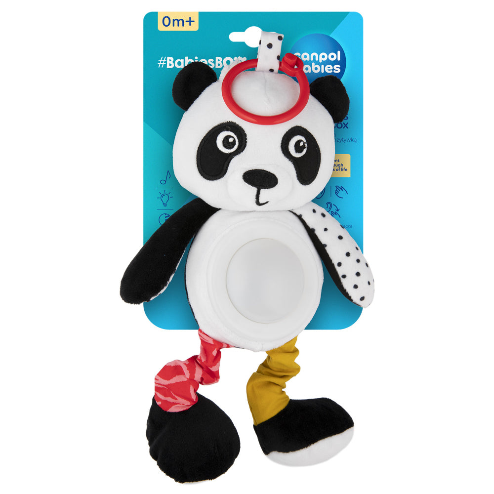 Canpol babies szenzoros függő játék dallamokkal és lámpával BabiesBoo panda