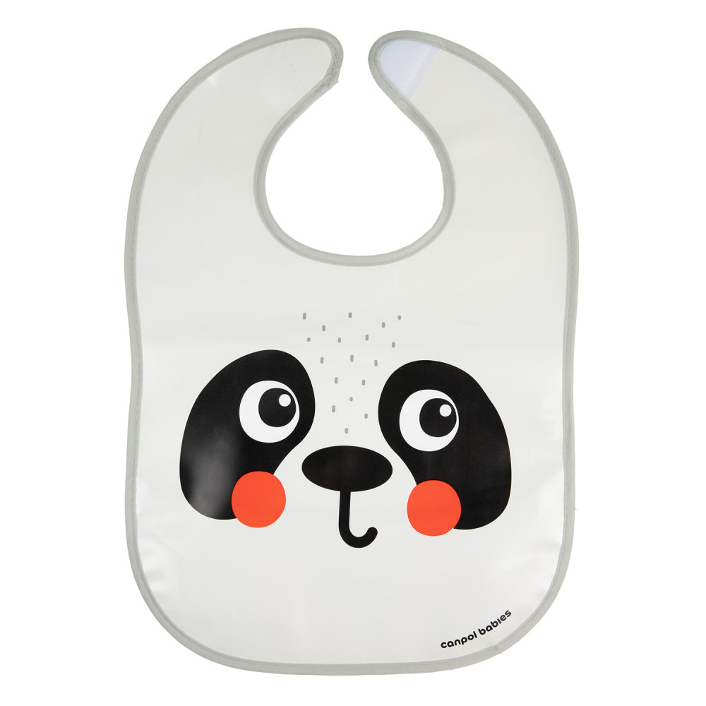Canpol babies Szilikon előke zsebbel BabiesBoo panda