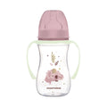 Canpol babies Anti-kólikás cumisüveg világító fogantyúval EasyStart SLEEPY KOALA 240ml pink