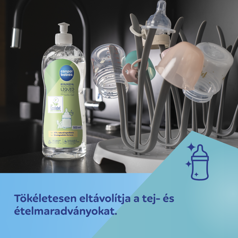 Canpol babies Utántöltő tisztítófolyadék cumisüvegekhez és etetőcumikhoz 1000ml