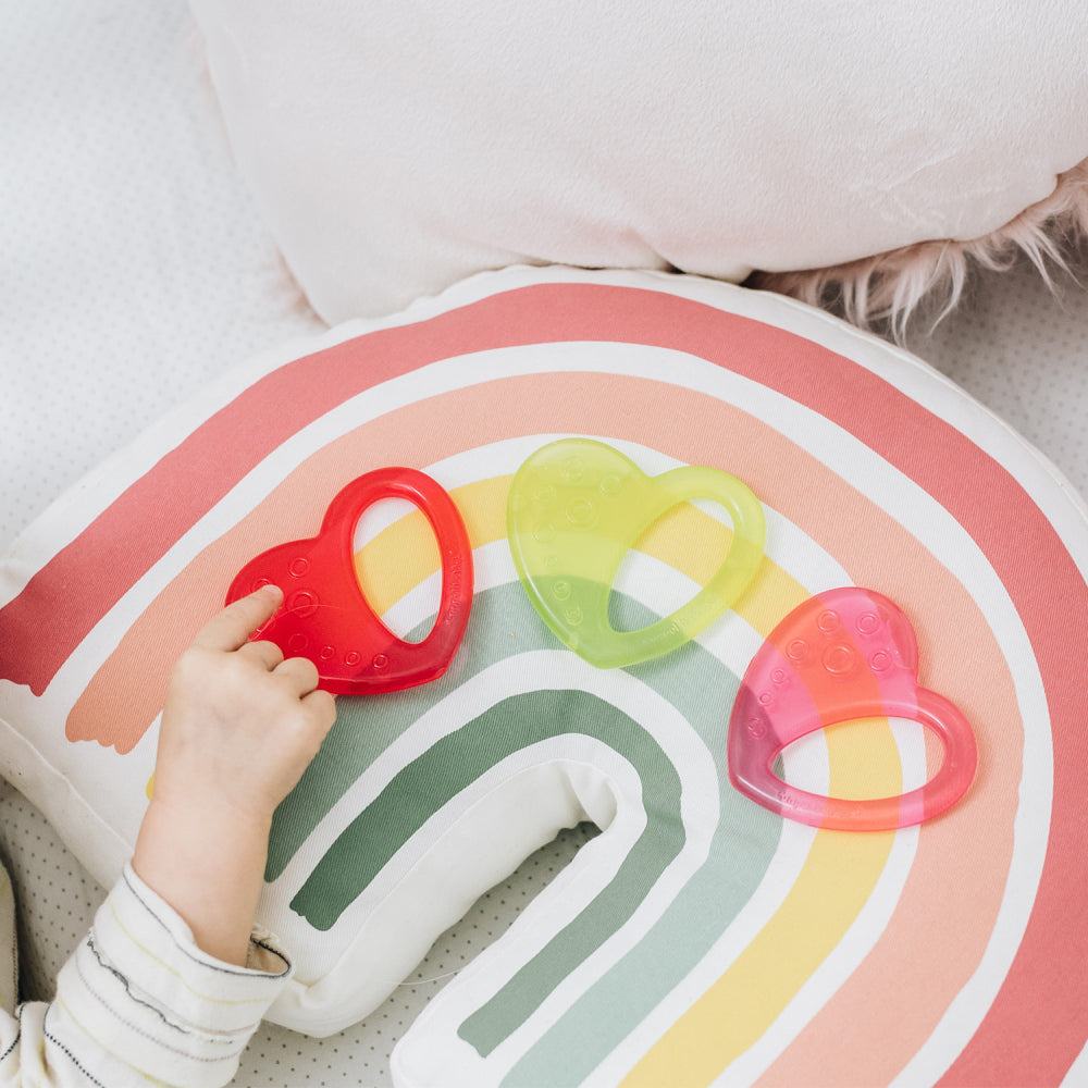 Canpol babies Vízzel töltött hűthető rágóka Szivecske