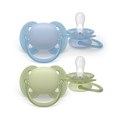 Philips Avent SCF091/37 Ultra Soft cumi 0–6 hó – Kék és Olívazöld (2 db)