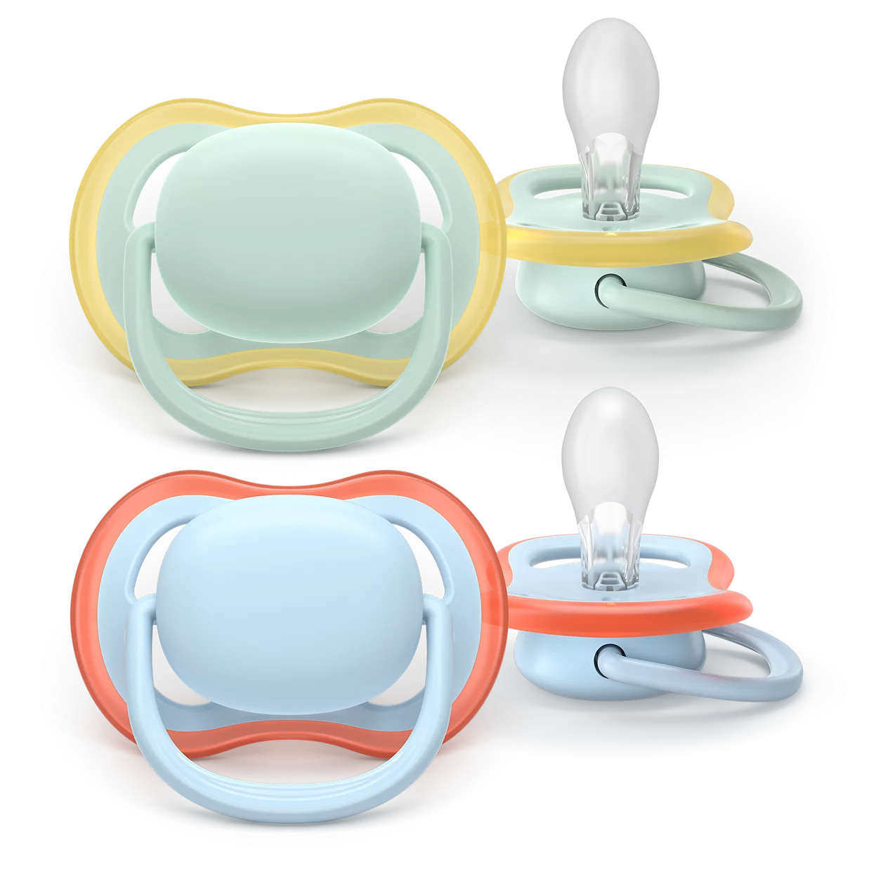 Philips Avent SCF087/01 Ultra Air cumi 0–6 hó – Menta és Világoskék (2 db)