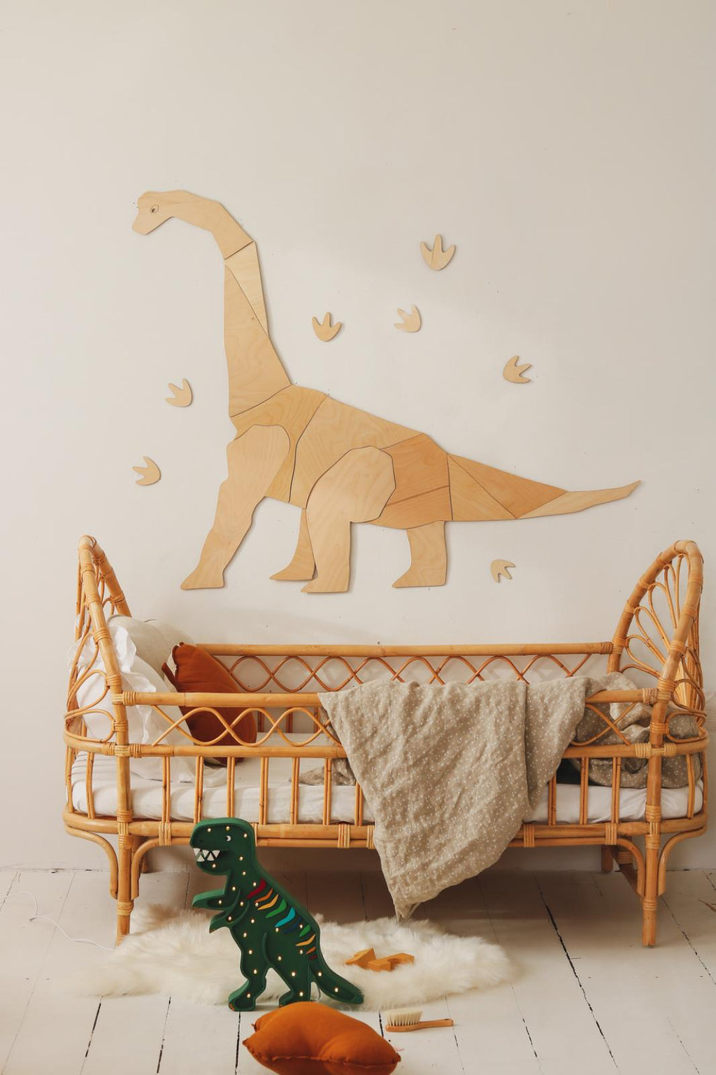 Cut It Now Diplodocus fa faldekoráció – Origami dinoszaurusz