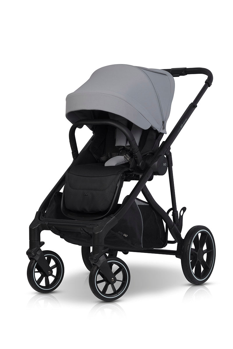 EasyGo Duoflex iker és testvér sport babakocsi 2 üléssel – Cloudy Gray