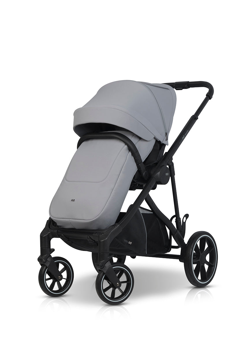 EasyGo Duoflex iker és testvér sport babakocsi 2 üléssel – Cloudy Gray