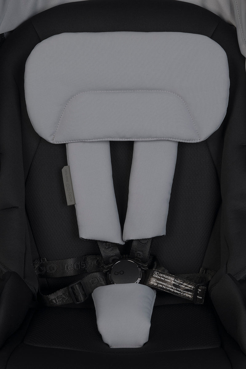 EasyGo Duoflex 2in1 babakocsi 1 üléssel és 1 mózeskosárral – Cloudy Gray