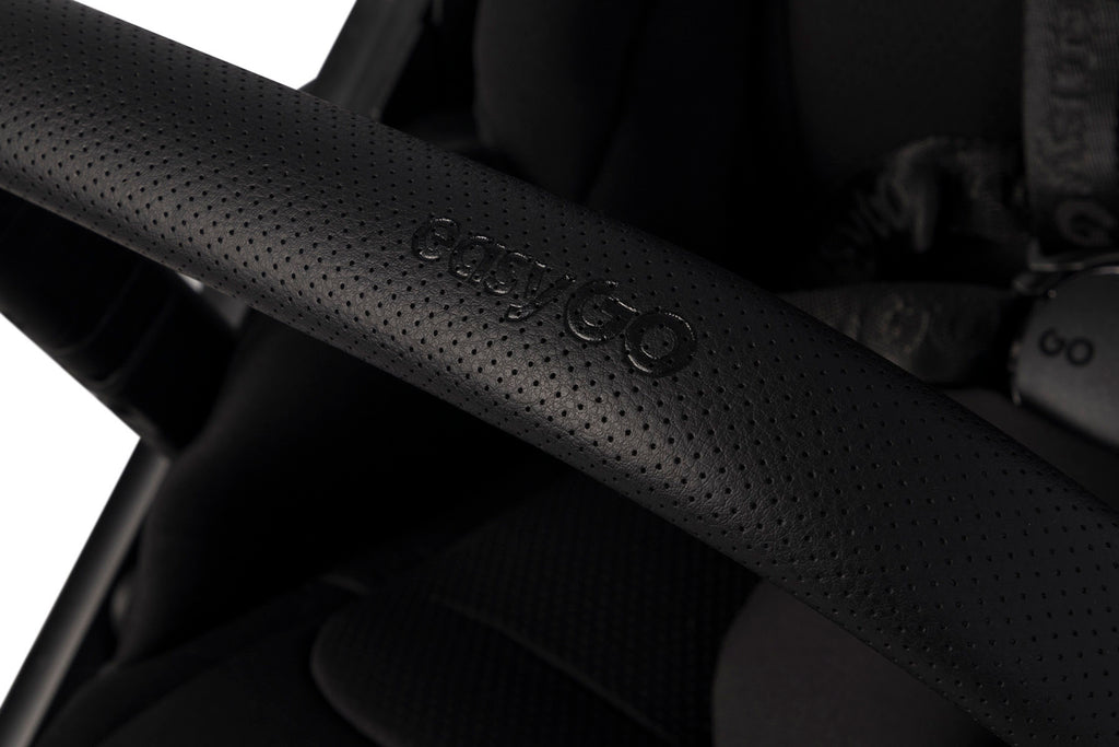 EasyGo Duoflex iker és testvér sport babakocsi 2 üléssel – Ebony Black