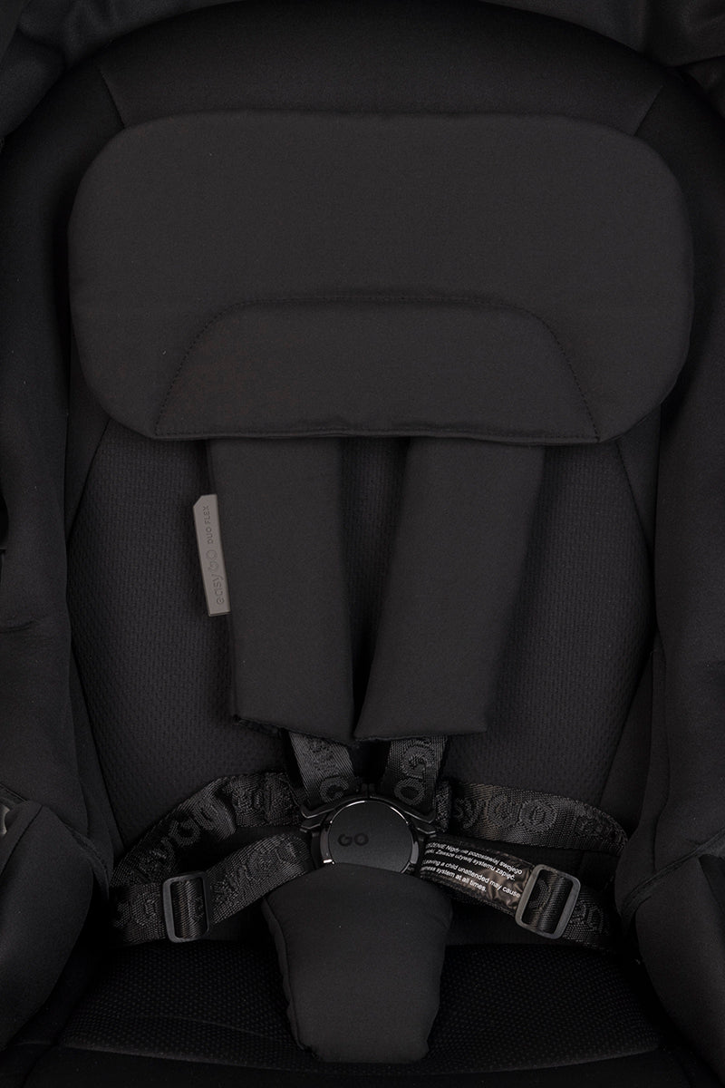 EasyGo Duoflex iker és testvér sport babakocsi 2 üléssel – Ebony Black