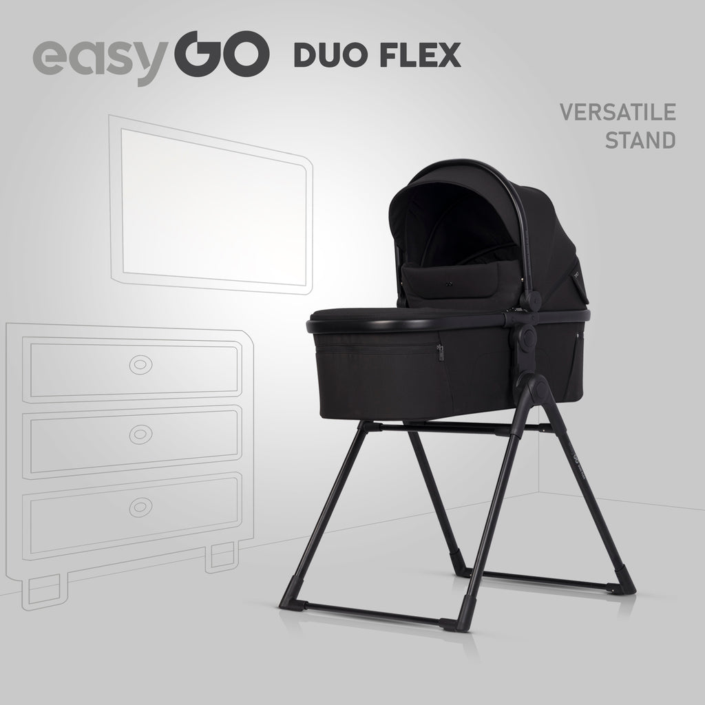 EasyGo Duoflex babakocsi – Ebony Black