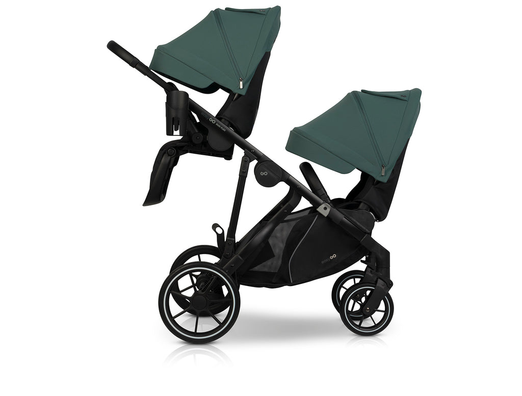 EasyGo Duoflex 2in1 babakocsi 1 üléssel és 1 mózeskosárral – Sage Green