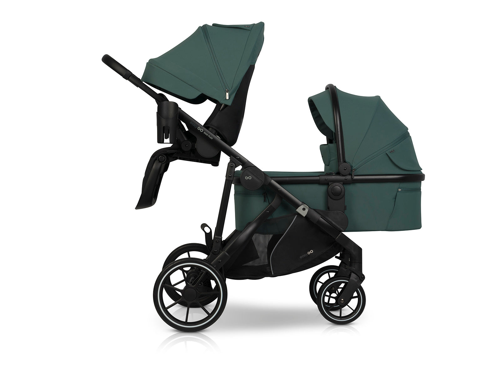 EasyGo Duoflex mózeskosár – Sage Green