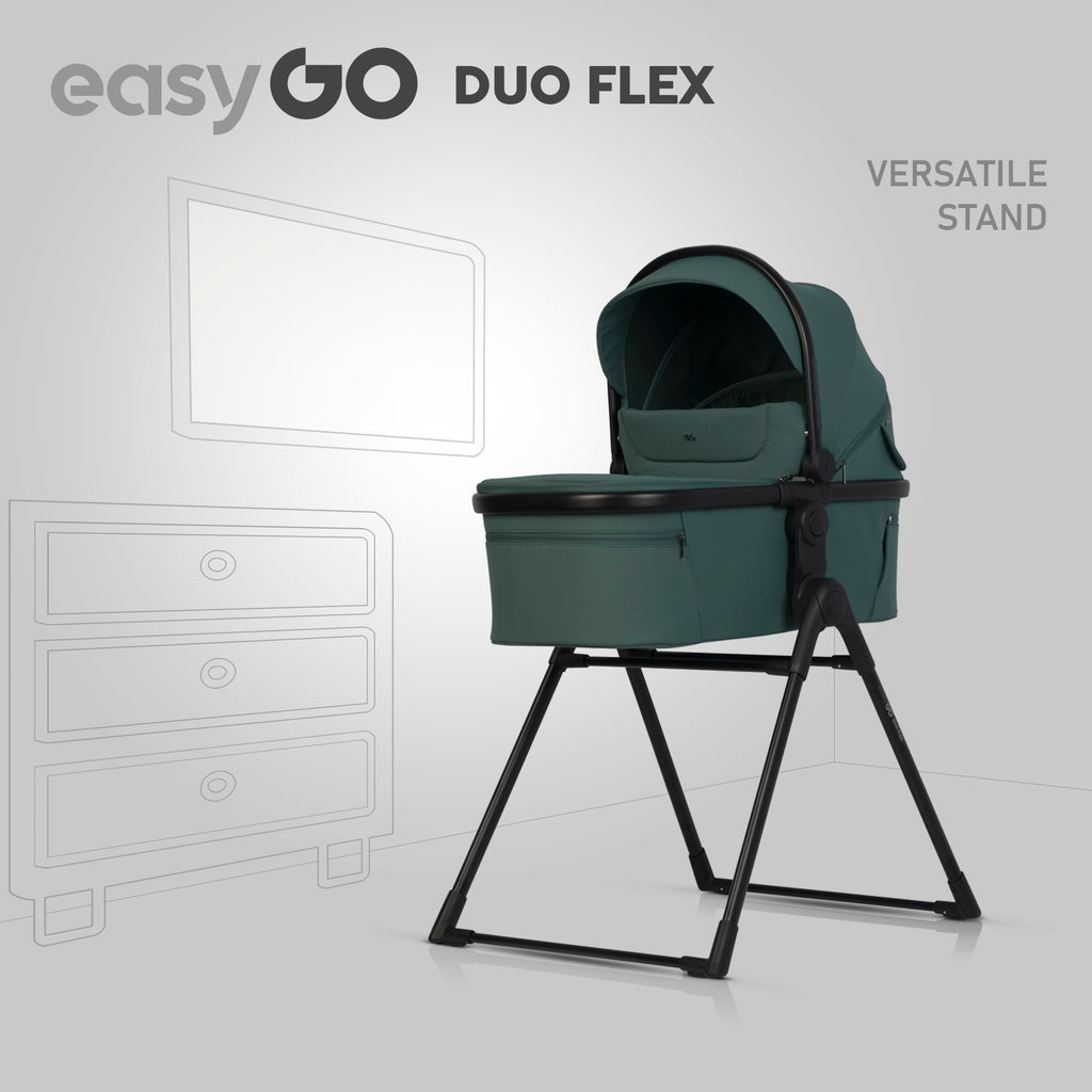 EasyGo Duoflex mózeskosár – Sage Green