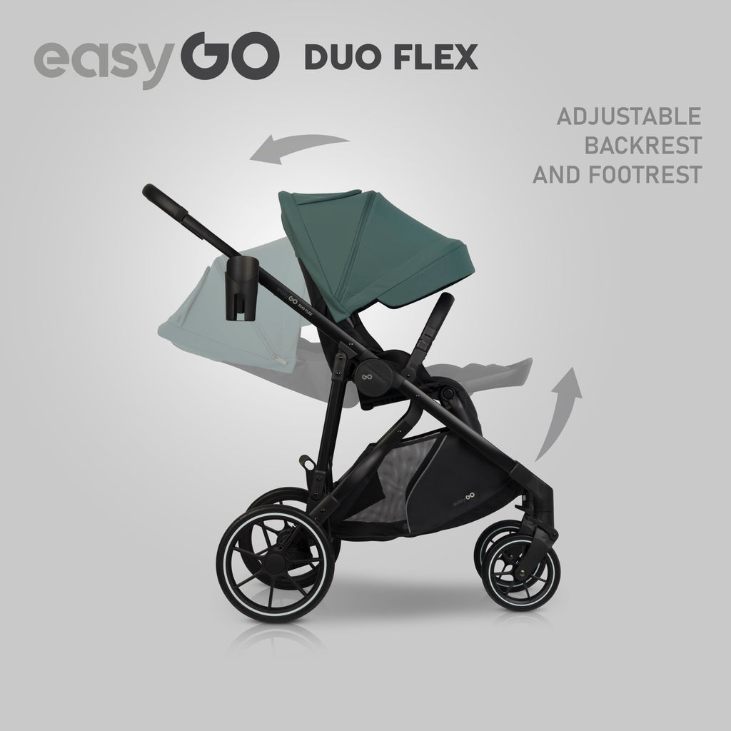 EasyGo Duoflex babakocsi – Sage Green