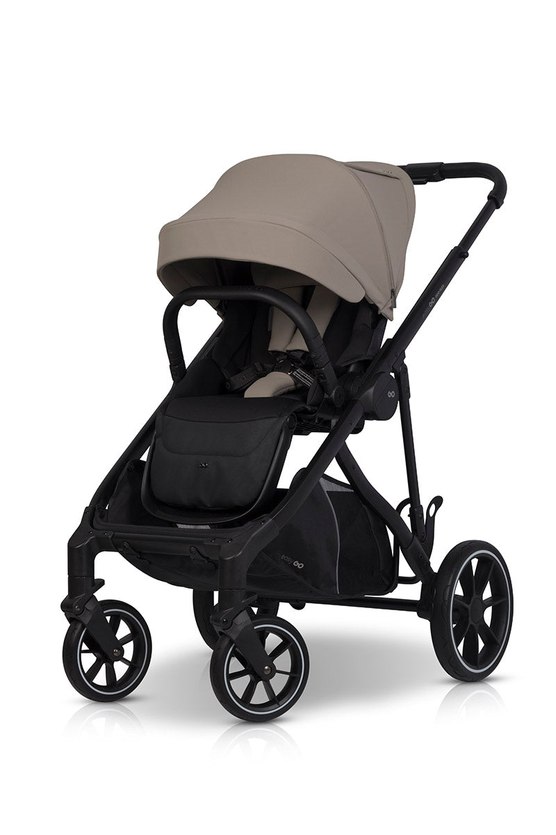 EasyGo Duoflex iker és testvér sport babakocsi 2 üléssel – Savana Beige