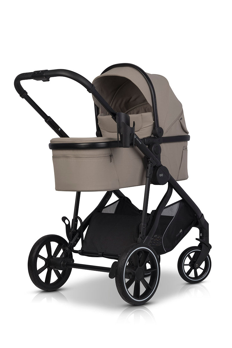 EasyGo Duoflex 2in1 babakocsi 1 üléssel és 1 mózeskosárral – Savana Beige