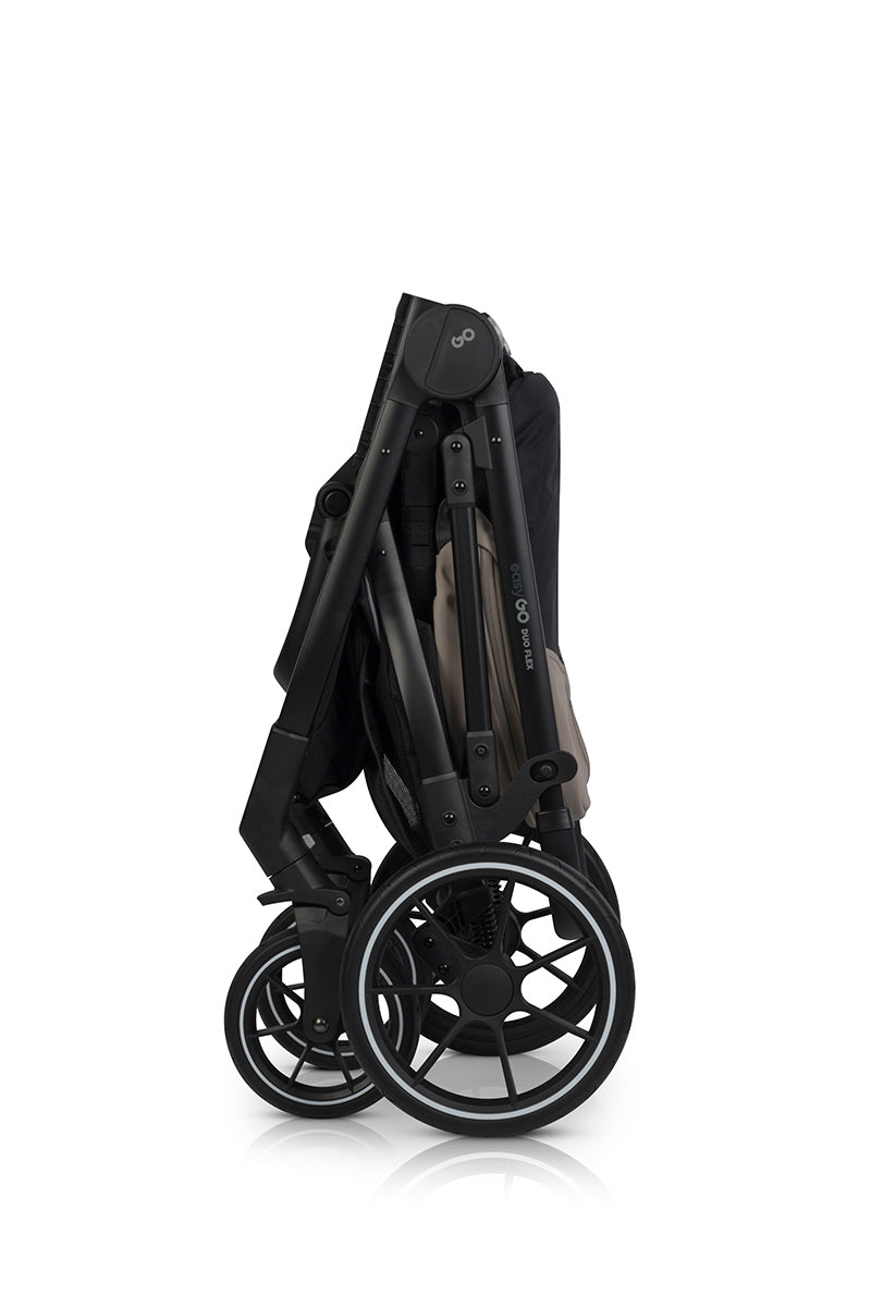 EasyGo Duoflex iker és testvér sport babakocsi 2 üléssel – Savana Beige