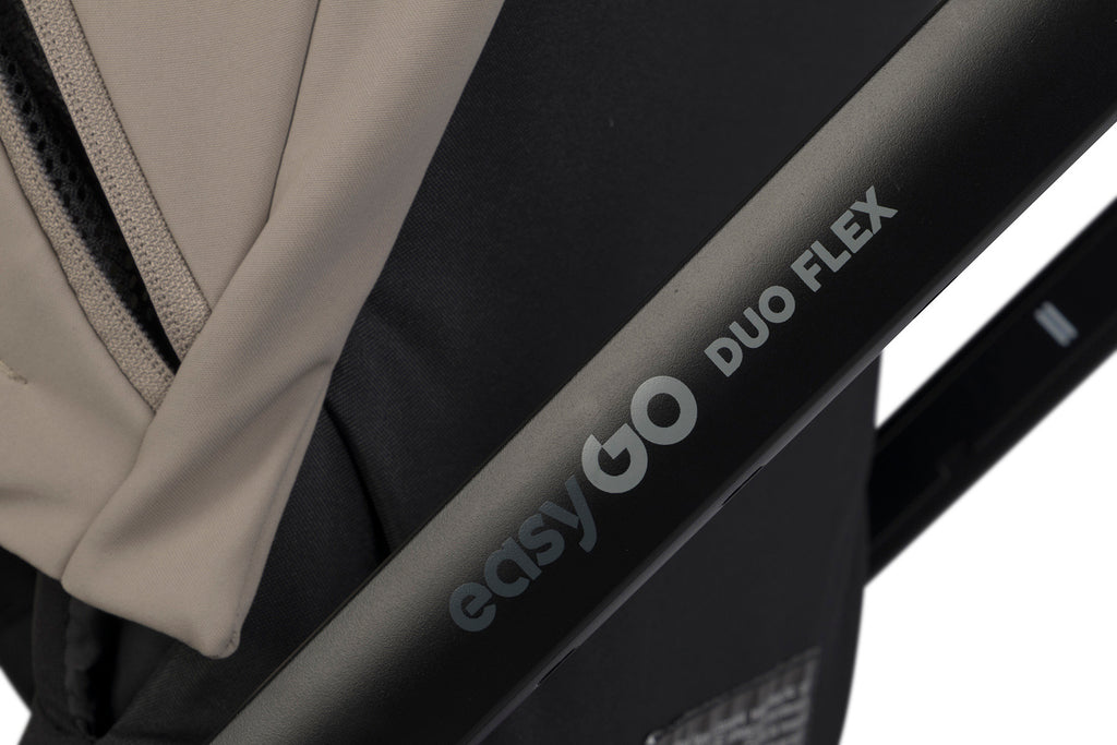 EasyGo Duoflex iker és testvér sport babakocsi 2 üléssel – Savana Beige